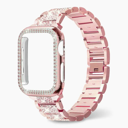 Apple-Uhrenarmband Roségold Kristallarmband Geschenk