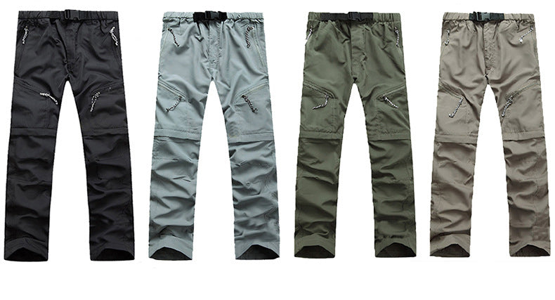 Durable men's 2-in-1 hiking pants – versatile design, robust material, for outdoor adventures 4