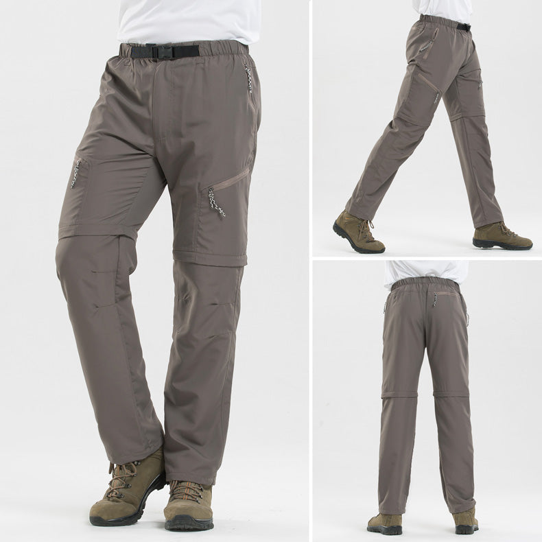 Durable men's 2-in-1 hiking pants – versatile design, robust material, for outdoor adventures 7
