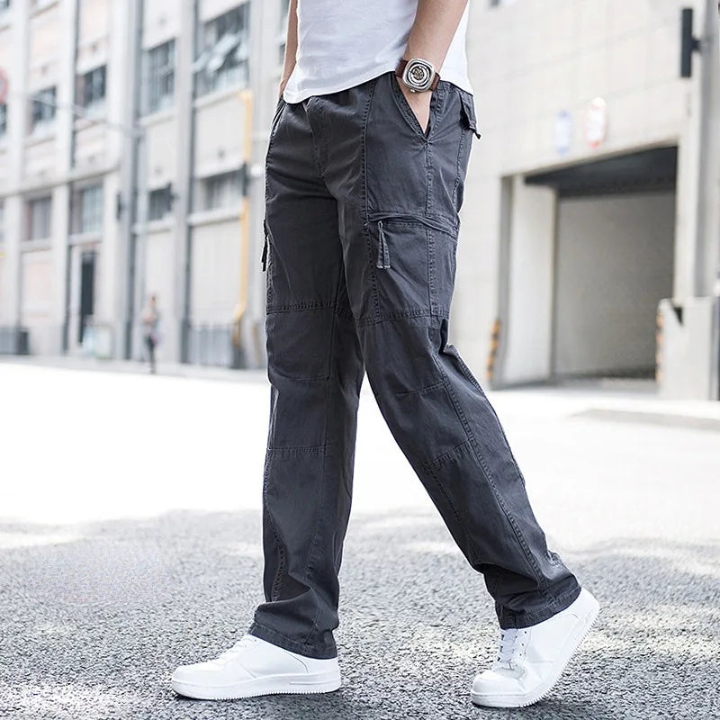 Durable men's cargo pants – relaxed fit, breathable fabric, for everyday wear 1