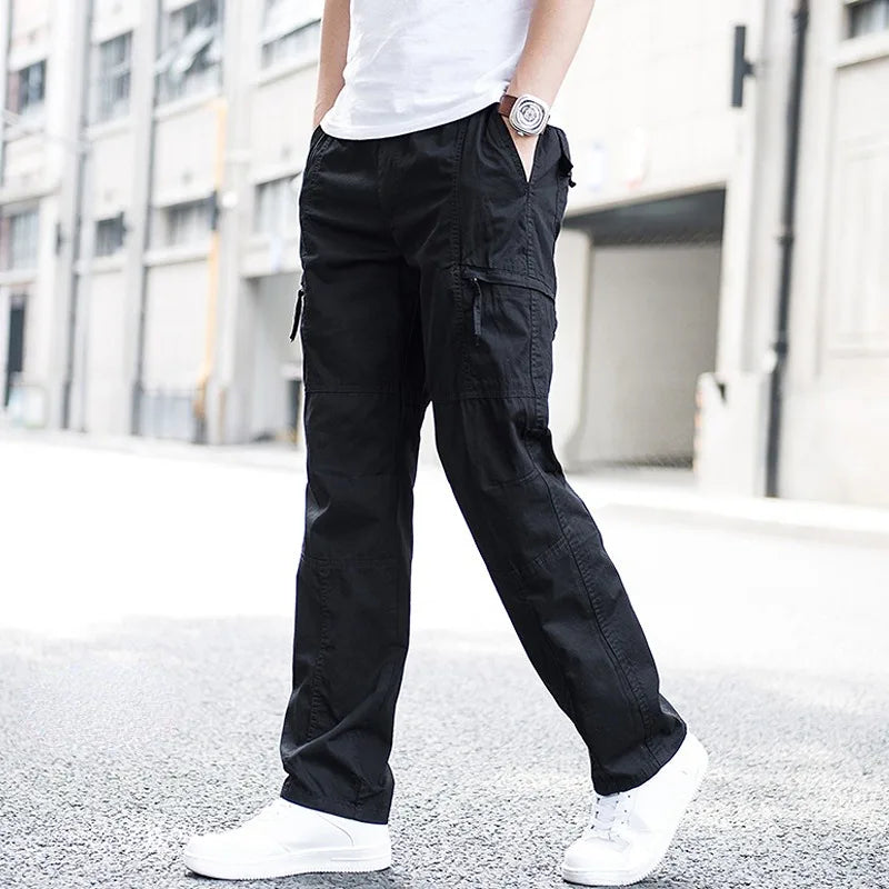 Durable men's cargo pants – relaxed fit, breathable fabric, for everyday wear 4