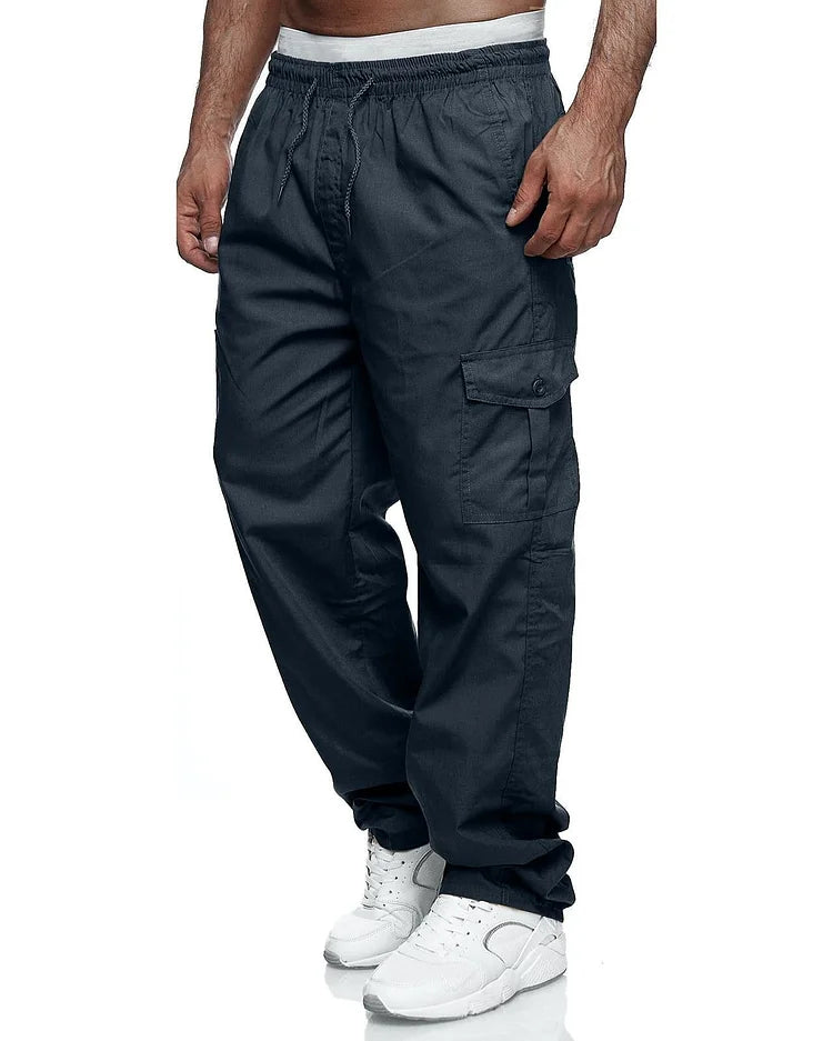 Durable men's cargo pants – versatile pockets, breathable fabric, for outdoor activities 5