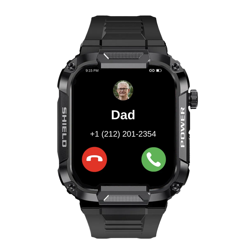 Durable men's smartwatch – advanced fitness tracker, waterproof, for active lifestyle 5