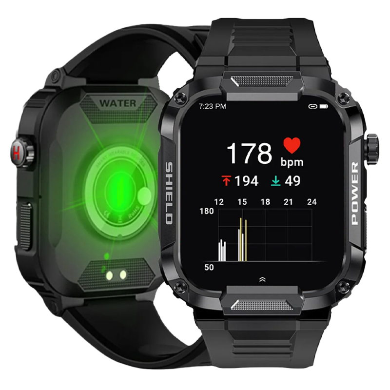 Durable men's smartwatch – advanced fitness tracker, waterproof, for active lifestyle 6