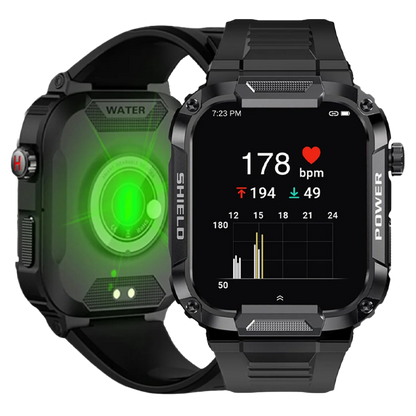 Durable men's smartwatch – advanced fitness tracker, waterproof, for active lifestyle 6