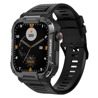 Durable men's smartwatch – advanced fitness tracker, waterproof, for active lifestyle 8