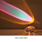 Sunset Projector Crystal Table Lamp - Egg-shaped LED Light for Bedroom Decor