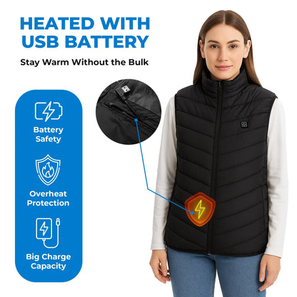 Beheizte Weste Nine Zone Leicht Outdoor Herbst 2025 Wärme