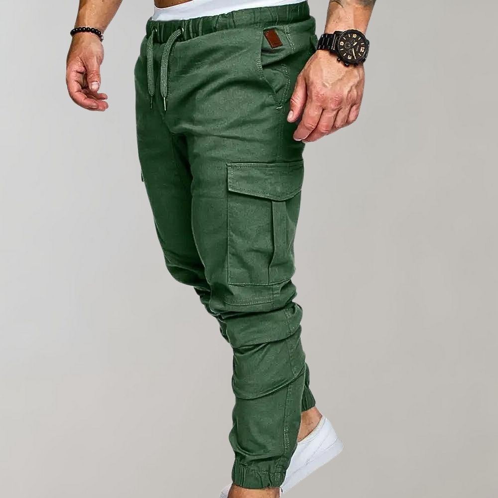 Flexible men's cargo shorts – breathable stretch fabric, perfect for casual outings 7