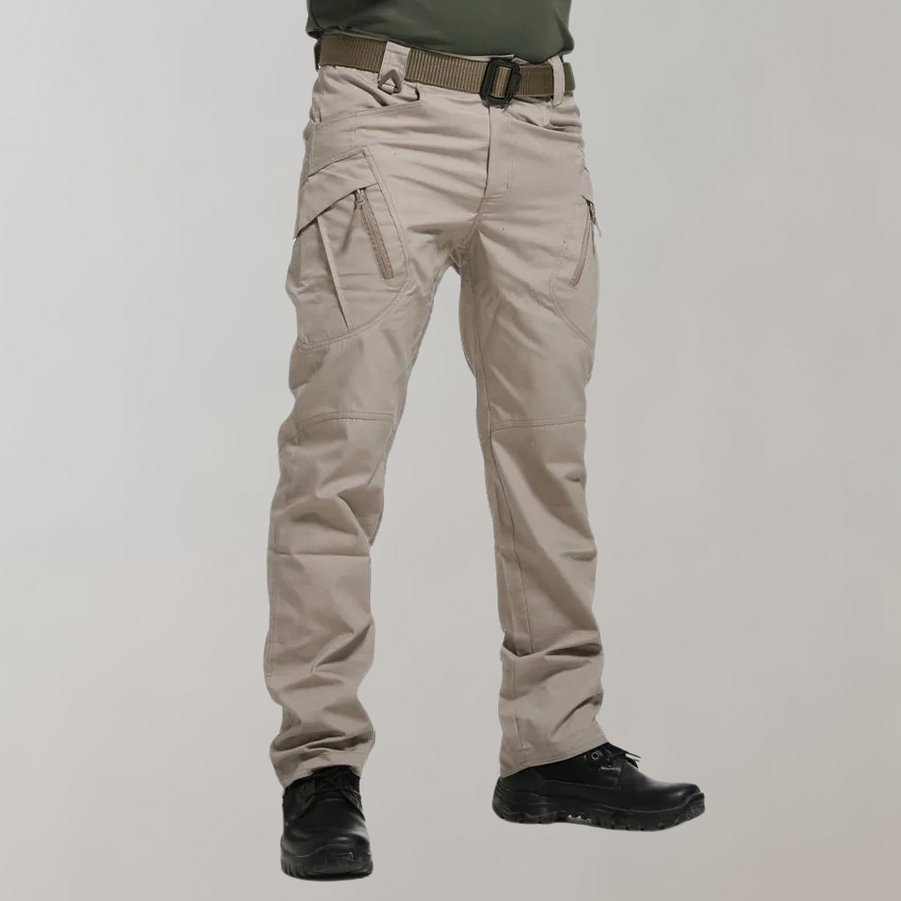 Flexible men's tactical cargo pants – breathable stretch fabric, for gym and casual wear 4