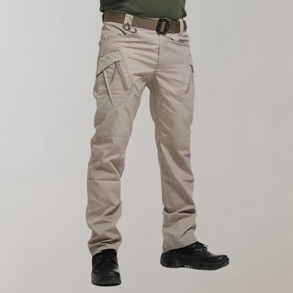 Flexible men's tactical cargo pants – breathable stretch fabric, for gym and casual wear 4