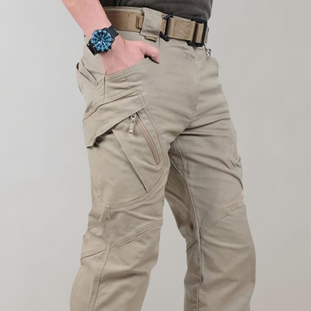 Flexible men's tactical cargo pants – breathable stretch fabric, for gym and casual wear 5