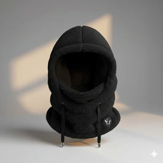 Warm & Cozy Balaclava Hood – Full-Face Fleece Balaclava with Drawstring