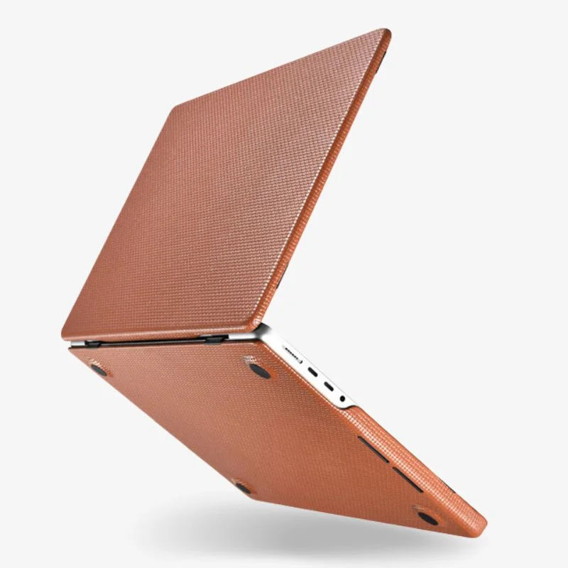 MacBook Pro Læderetui 14 16 Tommer Tekstureret Slank Skal