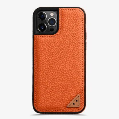 Lædercover til iPhone 13 Rød Slank Luksus Beskyttende Cover