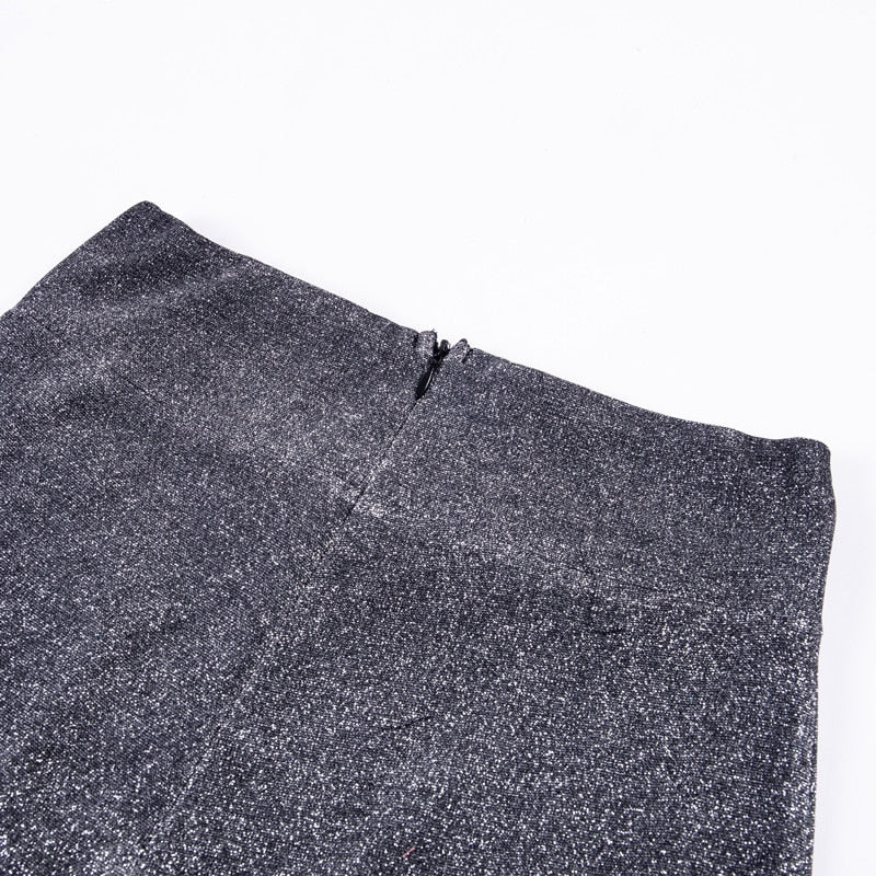 Glitzernde Damen Schlaghose – bequemer Schnitt, hochwertiger Stoff, für besondere Anlässe 4