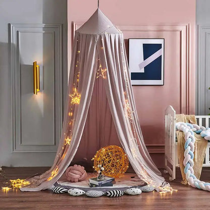 Bed Canopy Hanging Mosquito Net Dome Crib Nursery Decor Fall 2025 Cozy Mosquito Protection