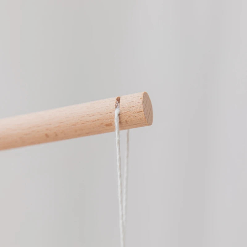 Baby Crib Mobile Wooden Nursery Newborn Sensory Toys