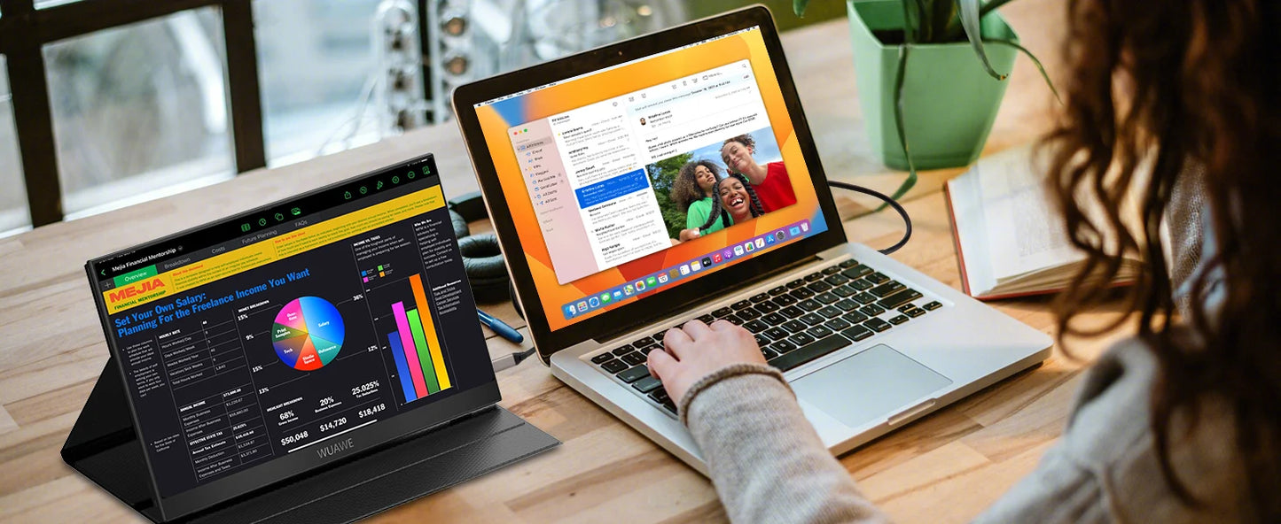 Monitor portátil de 15.6 pulgadas USB C HDMI HDR pantalla de viaje