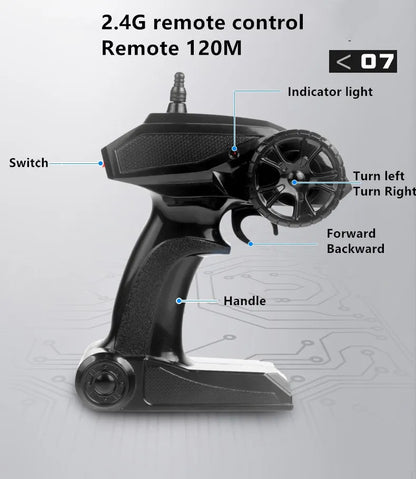 RC Truck 1/20 Scale 4WD Off Road Climbing Buggy Light 2.4G Remote Control Car All Terrain Toy Fall 2025 Gift Idea