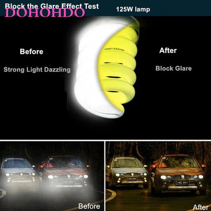 Occhiali da sole polarizzati visione notturna unisex montatura quadrata UV400 anti-riflesso occhiali da guida tendenza autunno 2025