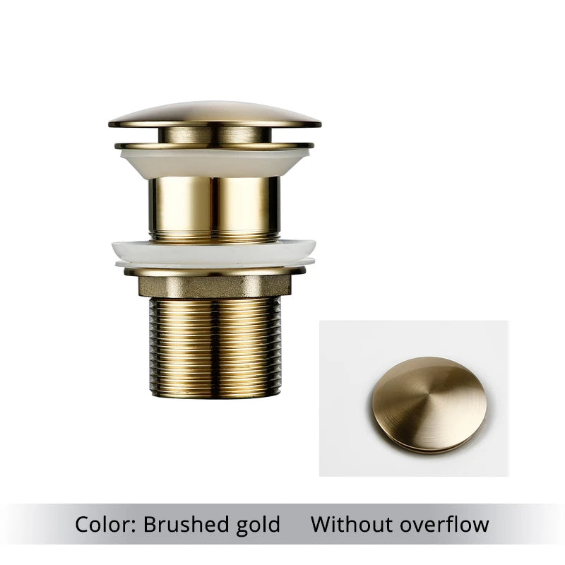 Pop Up Drain Button Sink Stopper Corrosion Resistant Bathroom Accessory For Kitchen Or Bath Modern Renovation 2026
