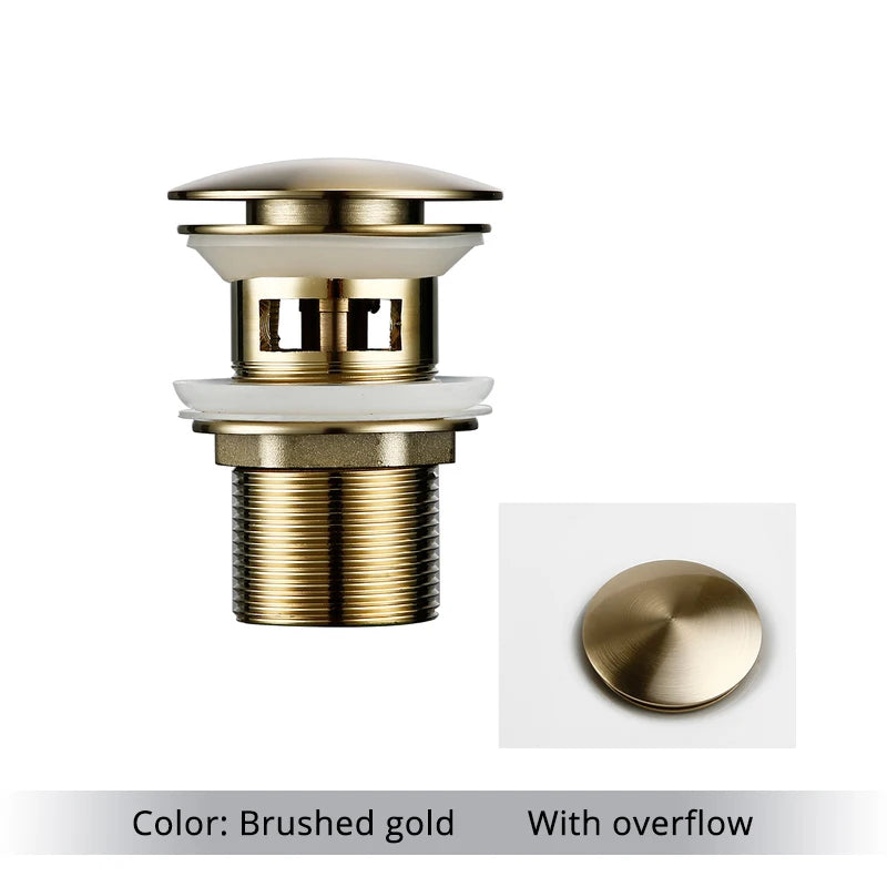 Pop Up Drain Button Sink Stopper Corrosion Resistant Bathroom Accessory For Kitchen Or Bath Modern Renovation 2026