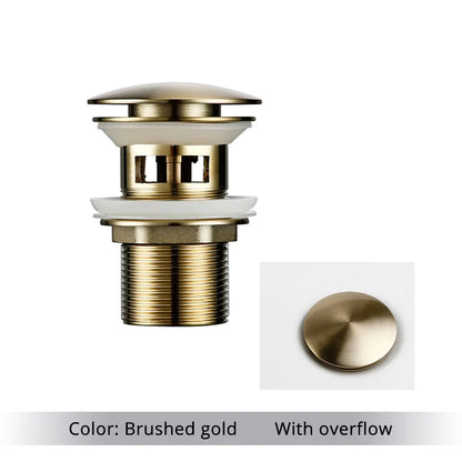 Pop Up Drain Button Sink Stopper Corrosion Resistant Bathroom Accessory For Kitchen Or Bath Modern Renovation 2026