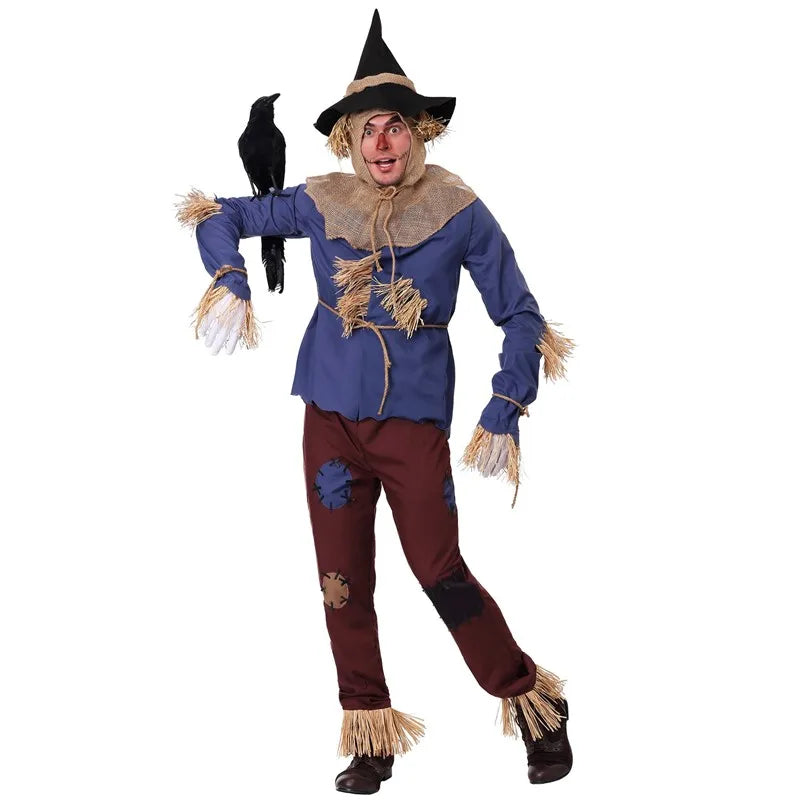 Scarecrow Costume Wizard Of Oz Halloween 2025 Outfit