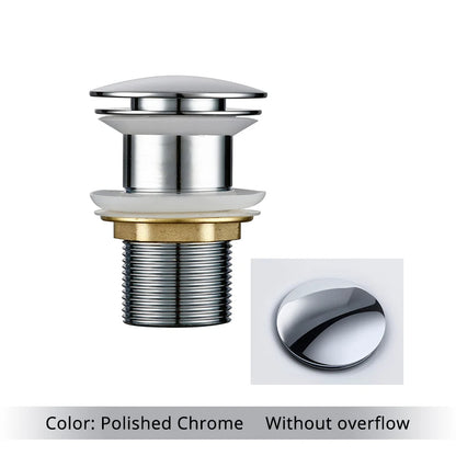 Pop Up Drain Button Sink Stopper Corrosion Resistant Bathroom Accessory For Kitchen Or Bath Modern Renovation 2026
