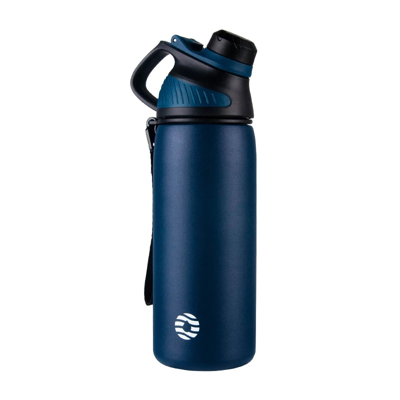 Insulated Water Bottle 1000ml Stainless Steel Vacuum Flask With Magnetic Lid Summer Travel 2026