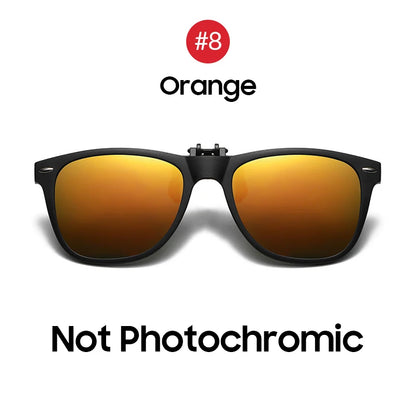 Photochromic Sunglasses Flip-Up Clip-On Polarized Lenses for Driving Summer 2026 Trend Gift Idea