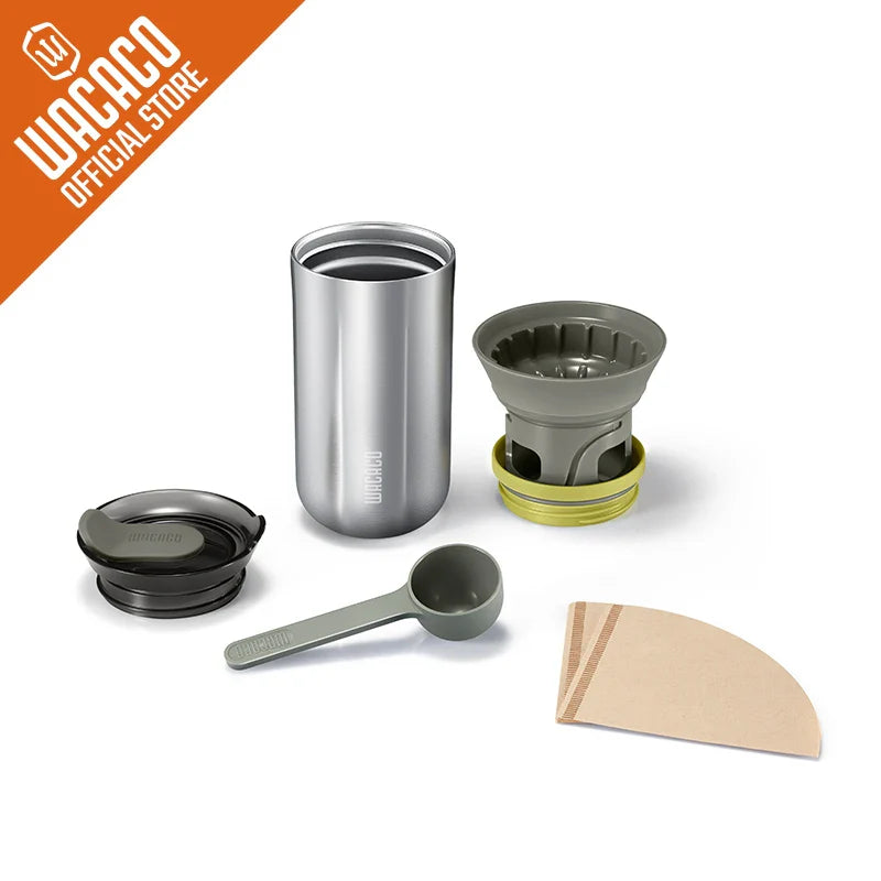 Pour Over Coffee Maker Stainless Steel 300ml Portable Drip Brewer Travel Fall 2025 Clean Flavor On The Go