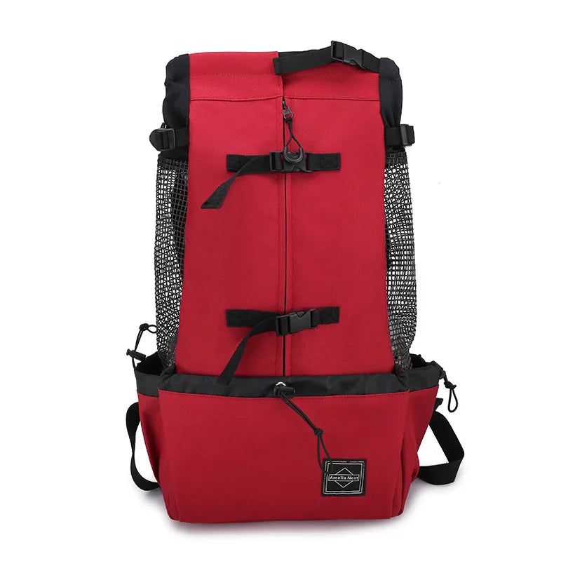 Hundeträger-Rucksack Atmungsaktiv Freihändiger Haustierträger Rucksack Herbst 2025 Outdoor Reise Komfort Kleine Hunde