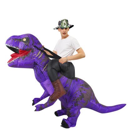 T-Rex Inflatable Halloween Cosplay Dinosaur Costume for Adults Men Women Carnival Party 2026