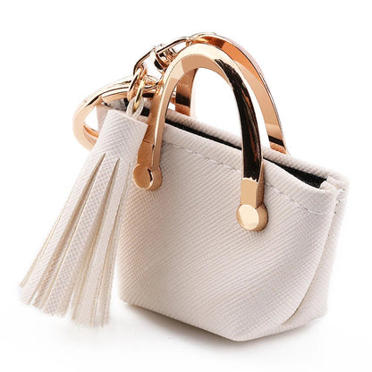 1+1 Gratis Birkin Inspiriertes Mini Handtasche - PU Leder Münzbeutel Charm Schlüsselanhänger