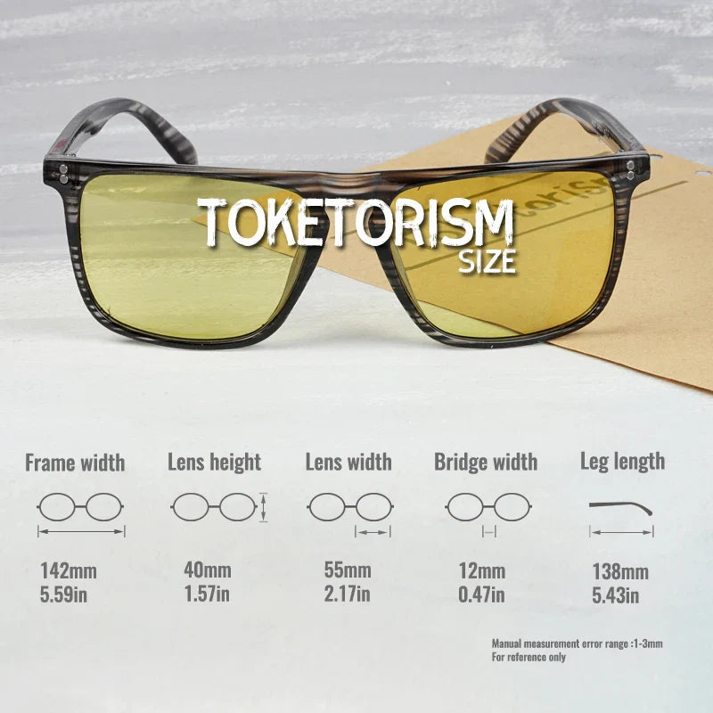 Photochromic Sunglasses Polarized Lenses For Driving Day And Night Comfort Lightweight Frame Fall 2025 Trend