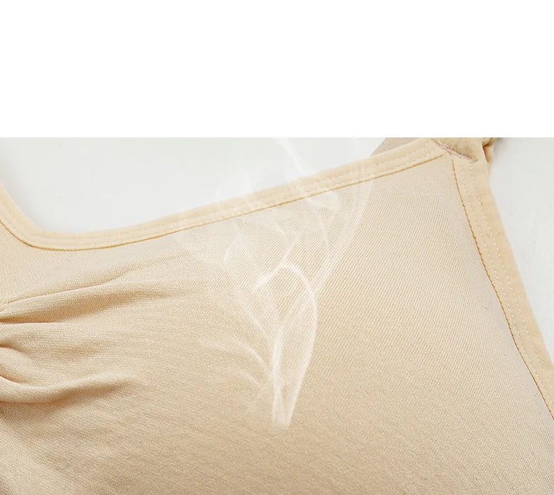 Breathable women's nursing bra – seamless wire-free maternity, nylon, all seasons