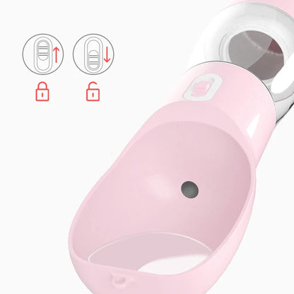 Dog Water Bottle Portable Travel Bowl Hands-Free Pet Drinking Bottle Fall 2025 Leakproof Hydration