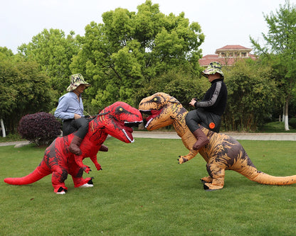 T-Rex Inflatable Halloween Cosplay Dinosaur Costume for Adults Men Women Carnival Party 2026