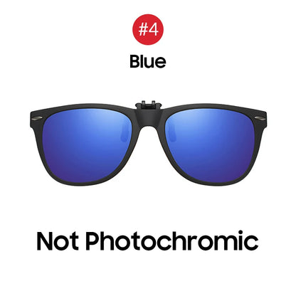 Photochromic Sunglasses Flip-Up Clip-On Polarized Lenses for Driving Summer 2026 Trend Gift Idea