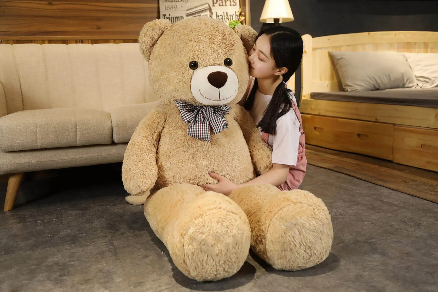 Giant 105cm Soft Teddy Bear Hugging Pillow Children Gift
