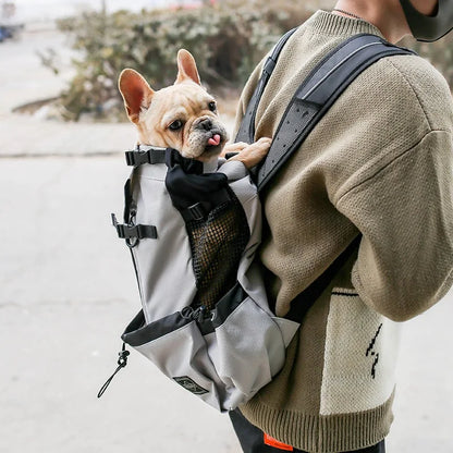 Hundeträger-Rucksack Atmungsaktiv Freihändiger Haustierträger Rucksack Herbst 2025 Outdoor Reise Komfort Kleine Hunde