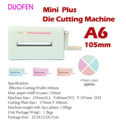Die Cutting Machine A6 105mm Mini Embossing Tool Crafts