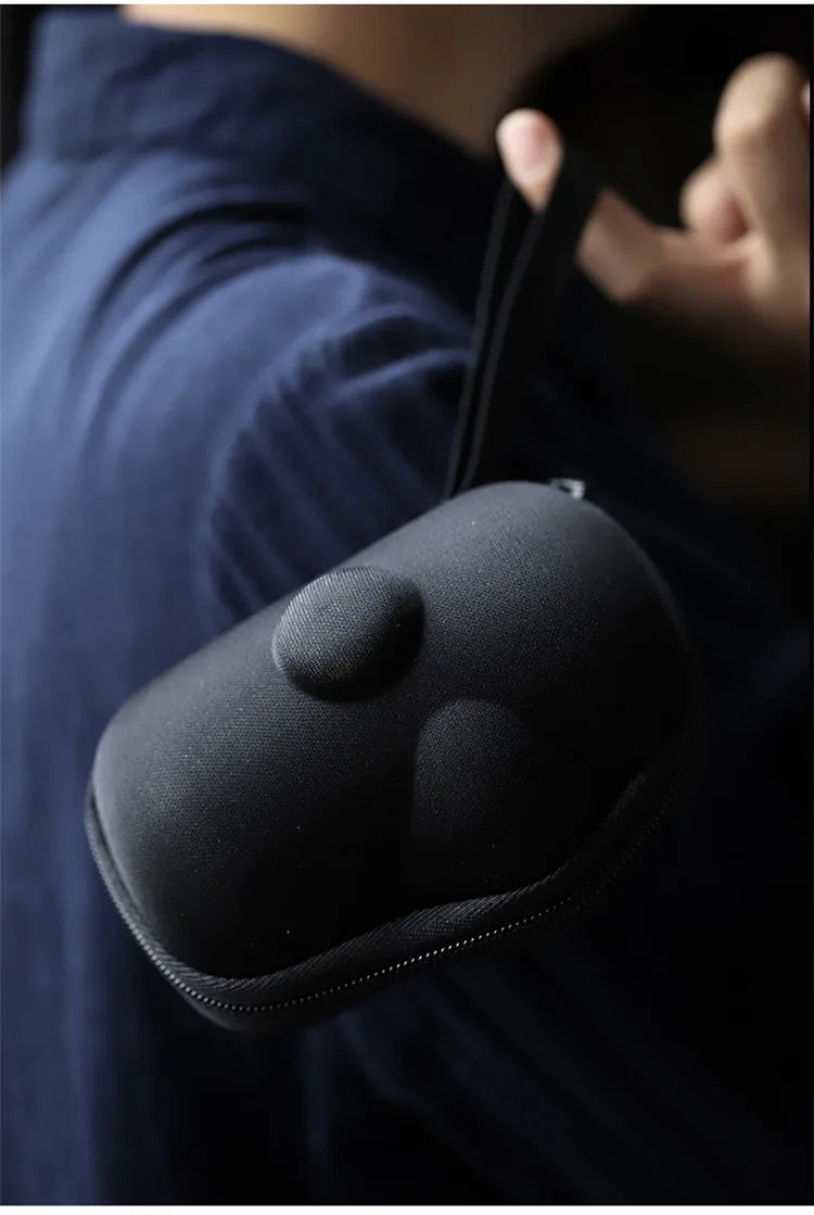 Porcelain Portable Travel Tea Set Kung Fu Teaware Handmade