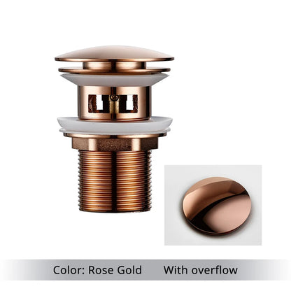 Pop Up Drain Button Sink Stopper Corrosion Resistant Bathroom Accessory For Kitchen Or Bath Modern Renovation 2026