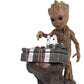 Schattige Baby Groot PVC-figuur - Marvel Guardians of the Galaxy Action-standbeeld, schattig Tree Man-verzamelspeelgoedcadeau voor fans