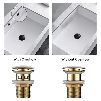 Pop Up Drain Button Sink Stopper Corrosion Resistant Bathroom Accessory For Kitchen Or Bath Modern Renovation 2026