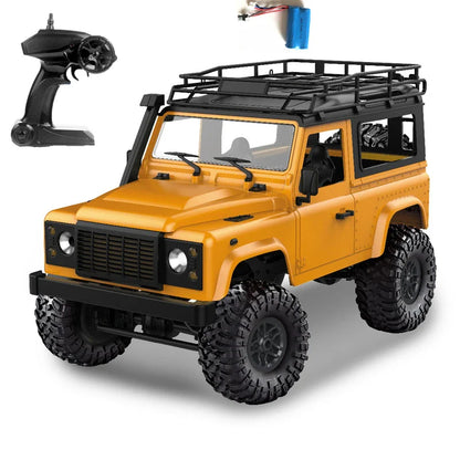 RC Truck 1/20 Scale 4WD Off Road Climbing Buggy Light 2.4G Remote Control Car All Terrain Toy Fall 2025 Gift Idea