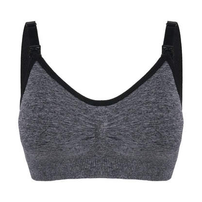 Breathable women's nursing bra – seamless wire-free maternity, nylon, all seasons